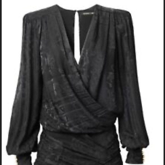 Balmain x H&M jacquard silk Mini Dress ❤️🧡💛💚💙💜❤️‍🔥 - Picture 9 of 10